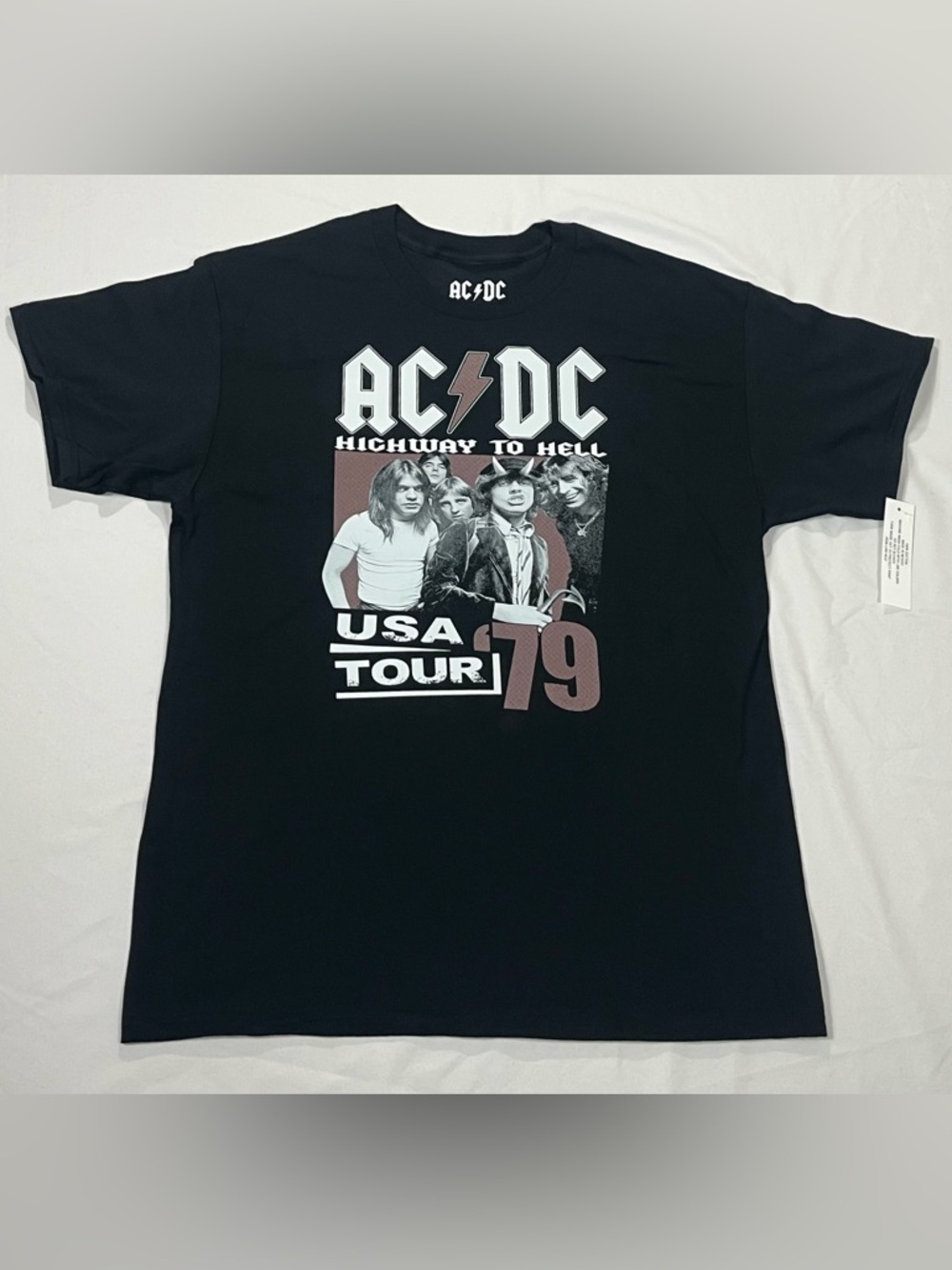 AC/DC 'Highway to Hell' USA Tour 79 (Brand New Condition) Men’s Graphic T-Shirt
